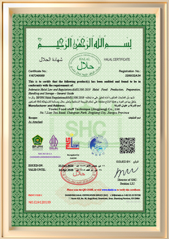 HALAL tanúsítvány